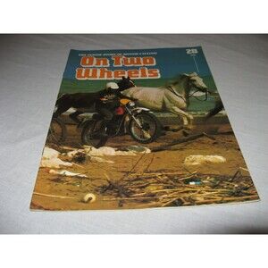1977 On Two Wheels Motorcycle Magazine Motorcycle vs Horses Cover + Eysink Bike